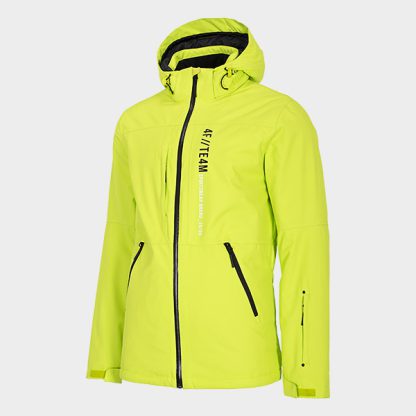 4Front Ski Jacke Men - canary green